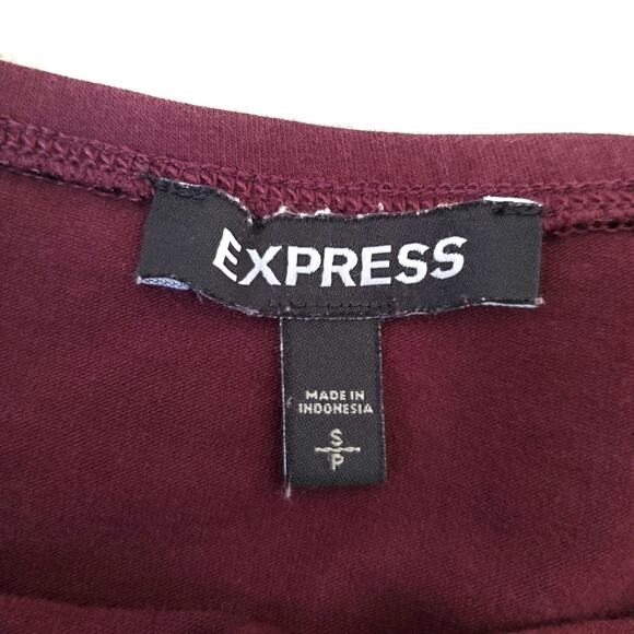 Express | Lace Flare Sleeve Off Shoulder Body Suit - Picture 9 of 11